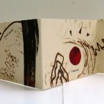 Zocalo, 25 ans-Collagraphie, pointe sèche et collage sur papier-15 x 76 cm