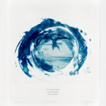 Le ventre du ciel, 2023 Photogravure, collagraphie et impression numérique sur papier 57 x 49,5 cm